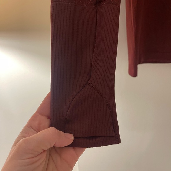 Team Canada Swiftly Tech Half-zip 2.0 Coc Logo In Deep Red Size 4 - Picture 11 of 11